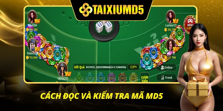 Cách đọc và kiểm tra mã MD5 trong Tài Xỉu MD5